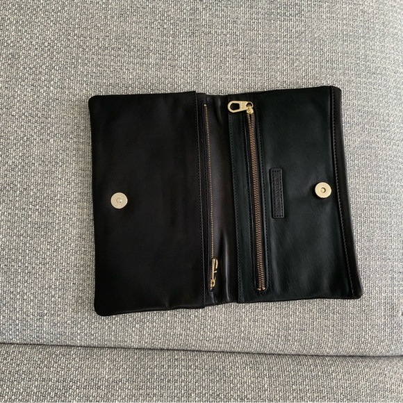Ann Taylor Genuine Leather Clutch - Picture 7 of 8